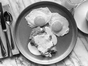 Chicken Fried In Eggs