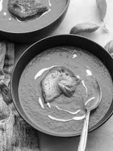 Tomato and basil soup