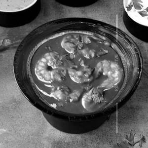 Prawns Schezwan gravy