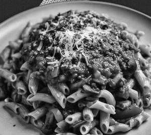 Red sauce pasta