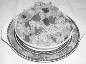 Ginger And Capsicum Fried Rice
