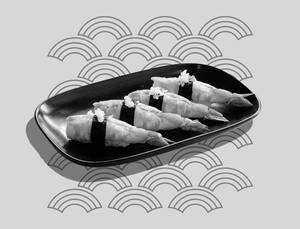 Ebi (Prawn) Nigiri - 4pc