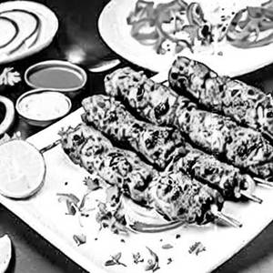 Chicken malai kebab