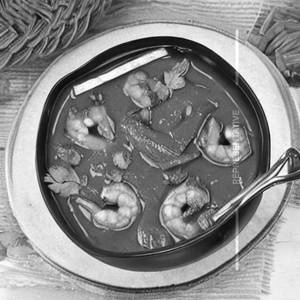 Ginger Prawns Gravy
