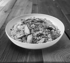 Chicken  garlic fried rice