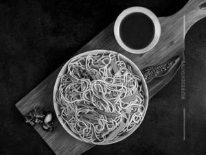 Veg Burnt Garlic Noodles