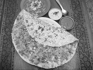 Butter Paneer Dosa