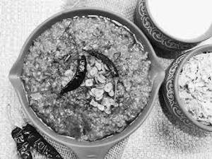 Palak khichdi