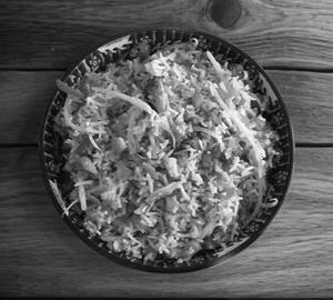 Mixed garlic fried rice