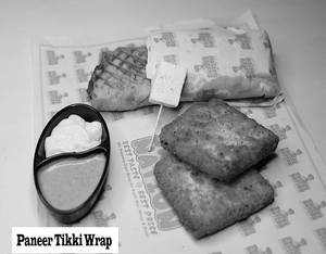 Paneer Tikki Wrap