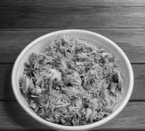 Mushroom   garlic fried rice