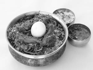 Chicken biryani special
