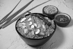 Fried rice chicken