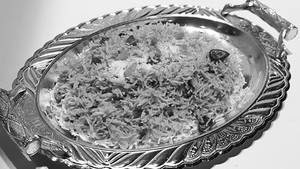 Kashmiri pulao (non-veg.)