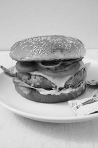 Aloo tikki burger