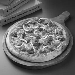 Peri Peri Mushroom Pizza