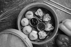 Assorted dumplings plater non-veg