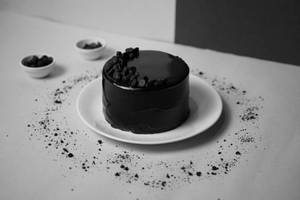 Dark Chocolate Ice Cream Cake