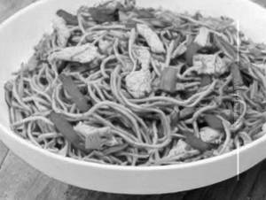Chicken noodles
