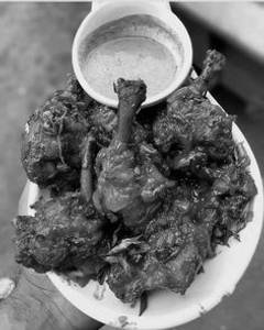 Chicken lolipop masala fry