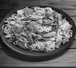 Mixed fried noodles