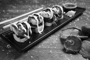 Wild Mushroom Maki