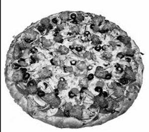 Barbeque chicken pizza