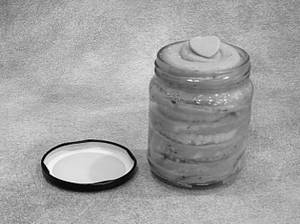 Lemon Raspberry Cupcake Jar