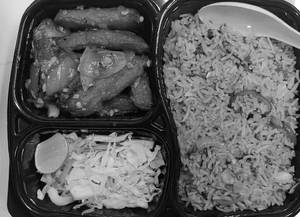 Veg. Manchurian Dry With Dragon Potato