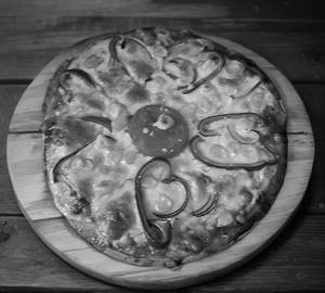 Cheese Veg Con Pizza 8 Inc