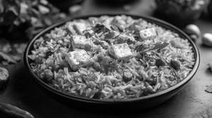 Panner biryani