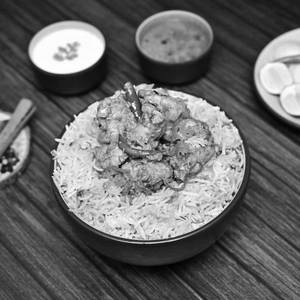 Green Mirchi Chicken Biryani