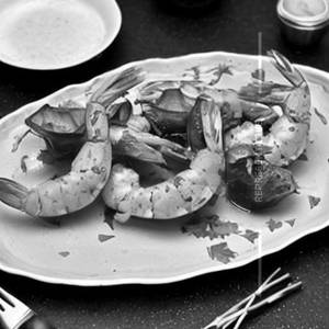 Butter Garlic Prawns