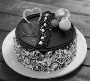 Almond Truffle Cake