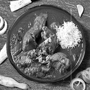 Andhra Chicken Curry Bone