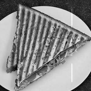 Vegetable Cheese Grilled Sandwich