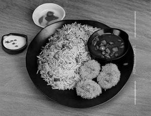 Veg Triple Fried Rice  