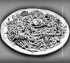 Schezwan chicken noodles