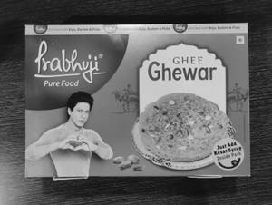 Ghee Ghewar [310g] with Kesar Syrup