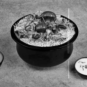 Mushroom Biryani        