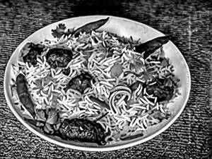 Veg biryani                                             