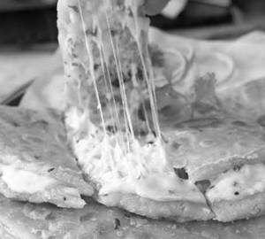 Cheese loaded paratha