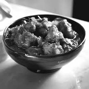 Chicken manchurian [gravy]