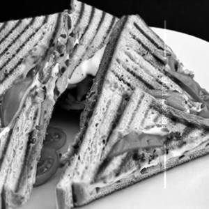 Veg cheese toast sandwicveg