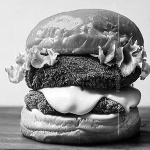 Fried chicken burger