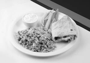 Shawarma Plate (without Onion)