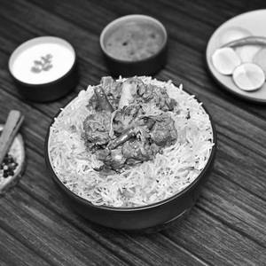 Green Mirchi Mutton Biryani