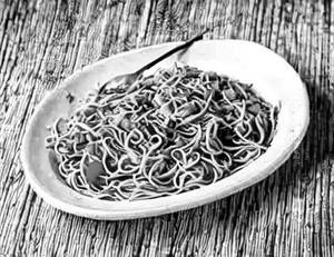 Chicken Hariyali Noodles