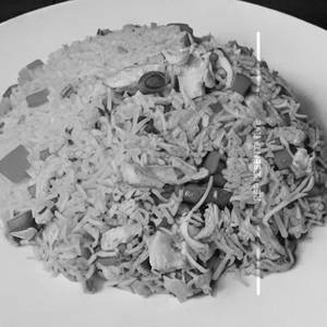 Chicken fried rice (half)