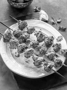 Mushroom Stuffed Tikka